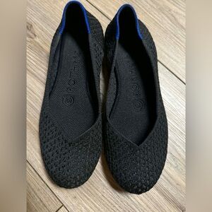 Rothy's Black and Blue Women's Flats